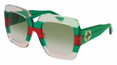 Gucci GG0178S-001-54 Rectangular Sunglasses