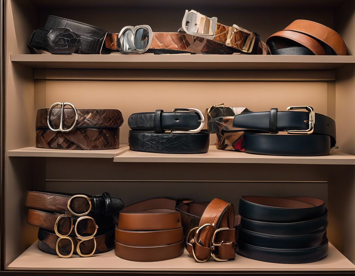 Designer Belts and Accessories