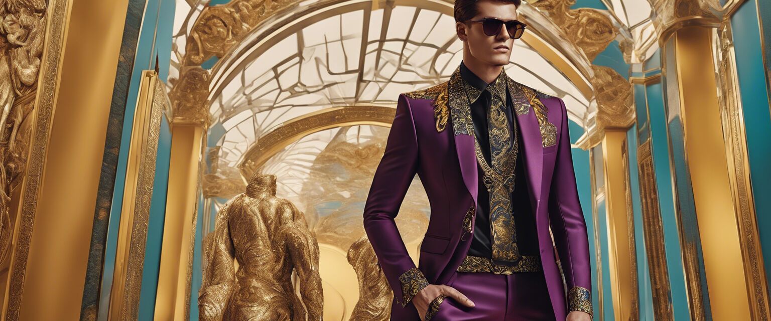 Versace men's clothing